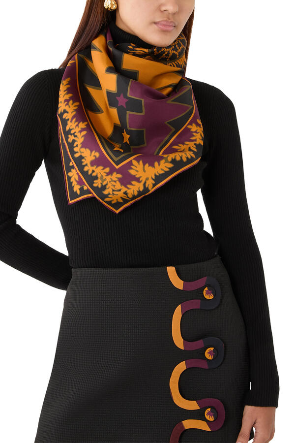 Valdimontone Print Scarf