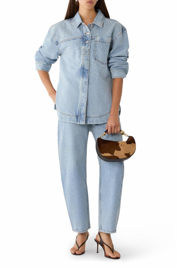 Lucina Barrel Denim Jeans 