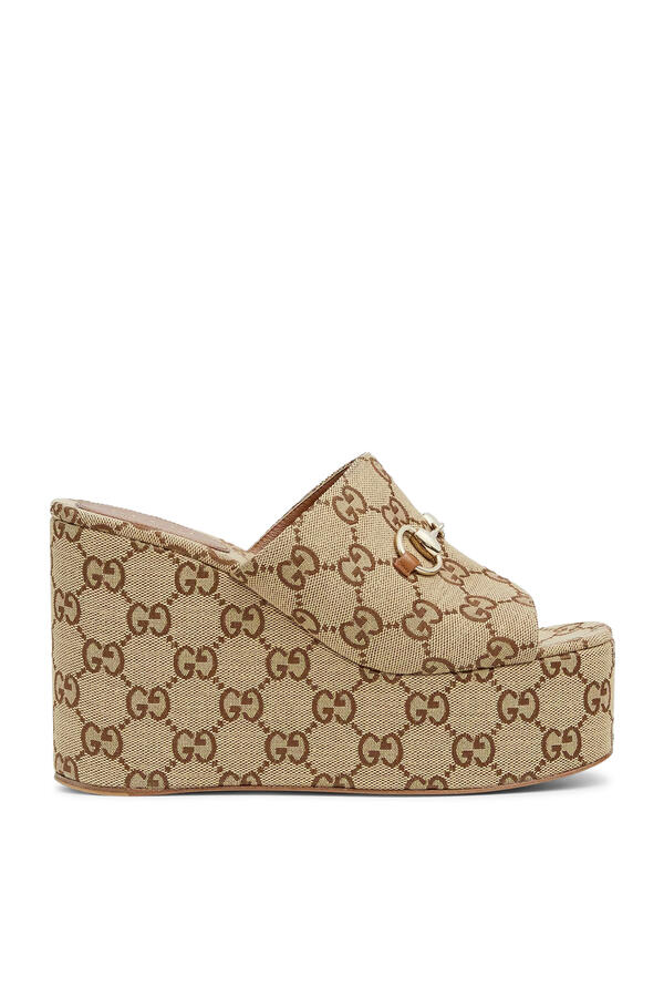 Horsebit 105 Wedge Sandals