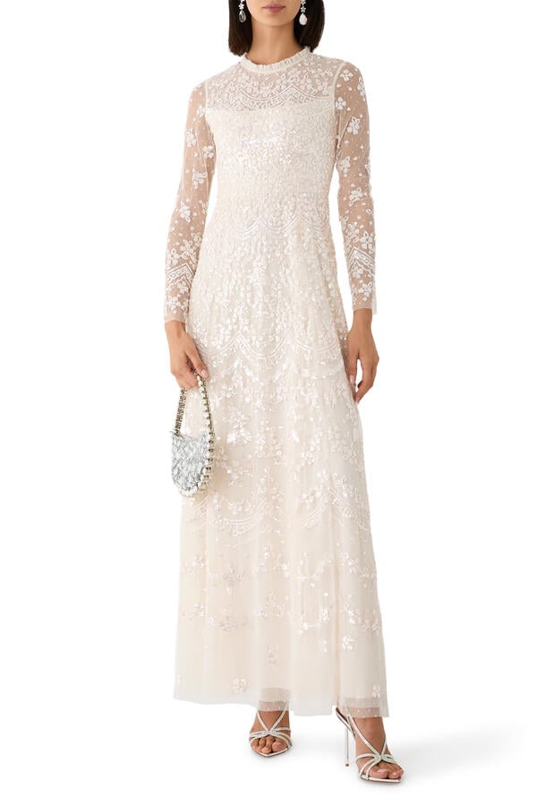 Freya Long Sleeves Gown