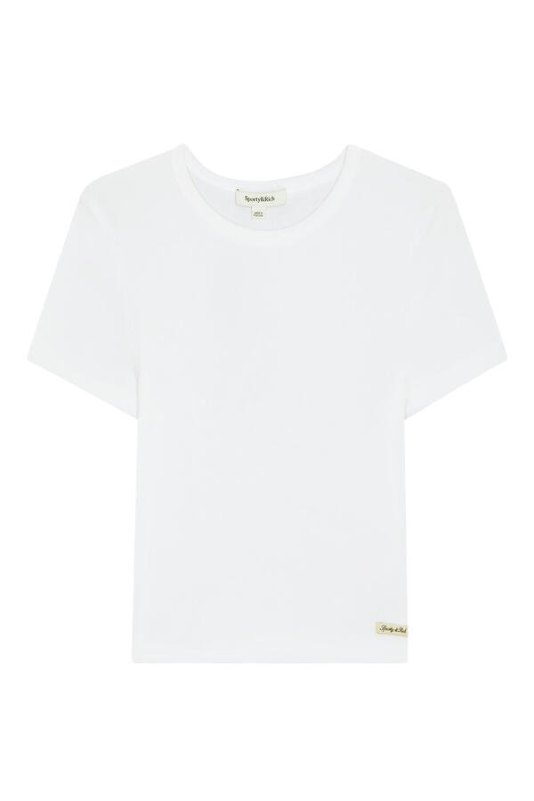  Signature Logo Ribbed Baby T-Shirt