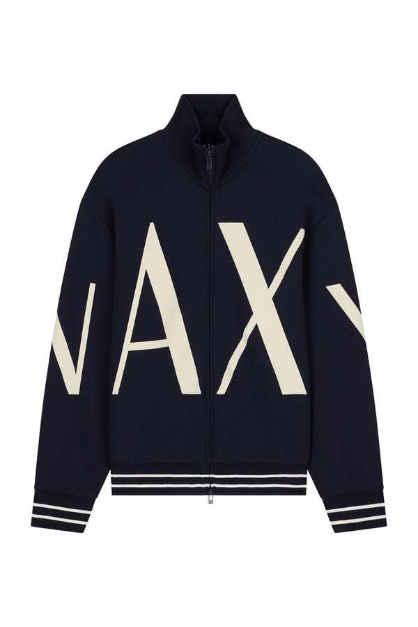 AX Logo Zip-Up Sweatshirt