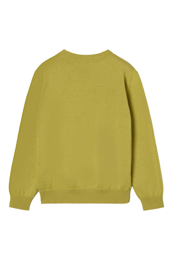 Kids Characters Embroidery Sweater