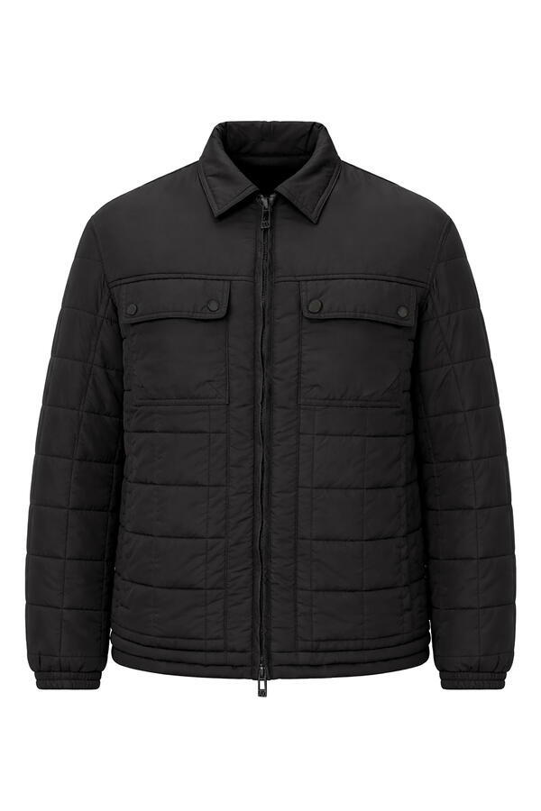Zipper Quilted Jacket