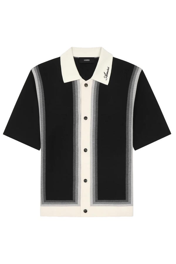 Panels Knit Shirt