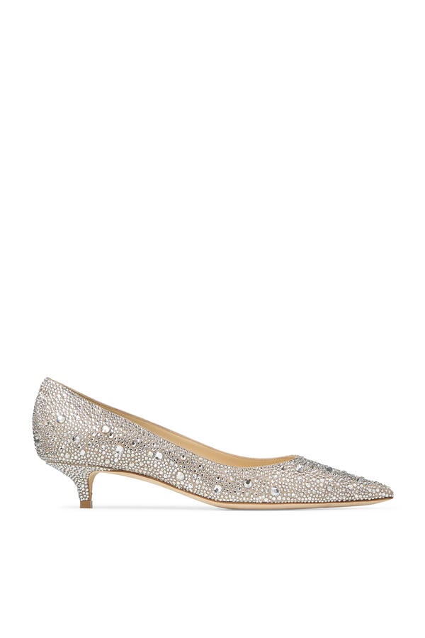 Amelia 35 Shimmer Suede Pumps 