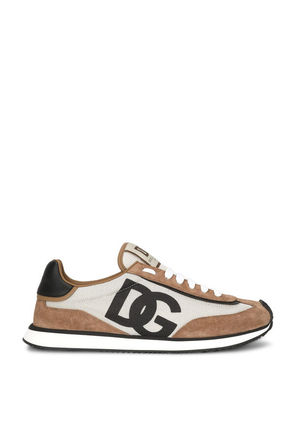 Mixed-Material DG Cushion Sneakers