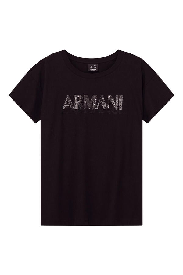 Sequinned Logo T-Shirt