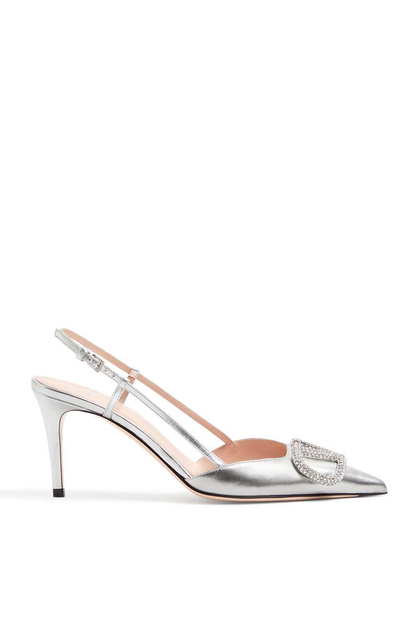 VLogo 80 Signature Slingback Pumps