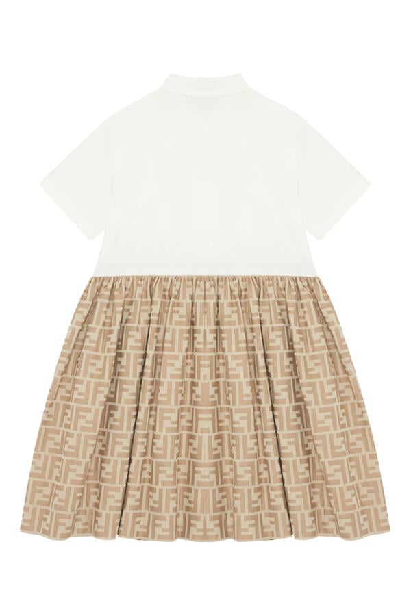 Kids Logo Short Sleeves Dress