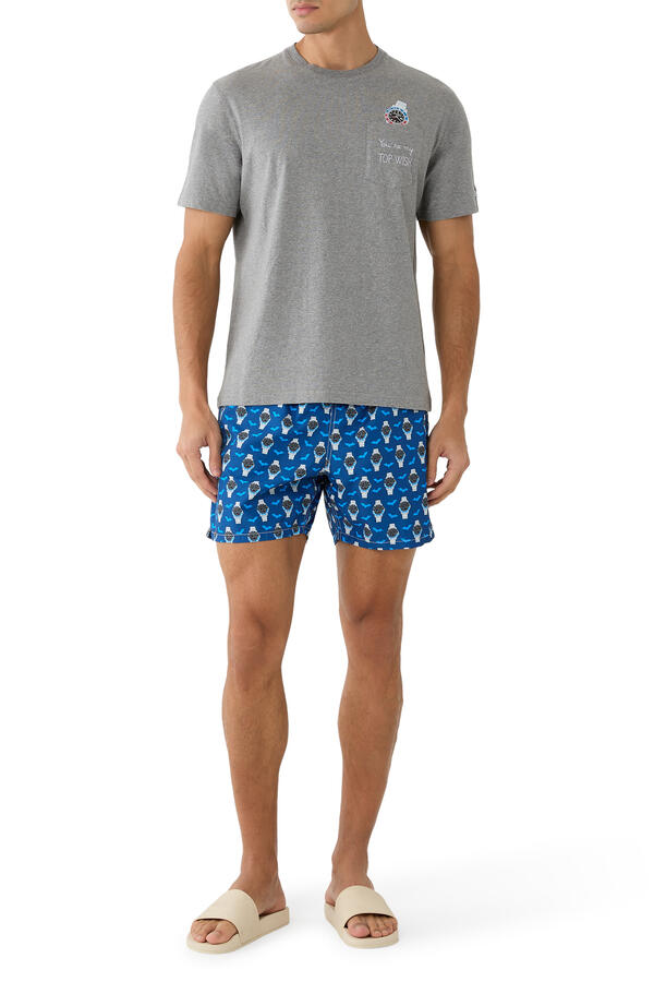 Connor Watch Print T-Shirt