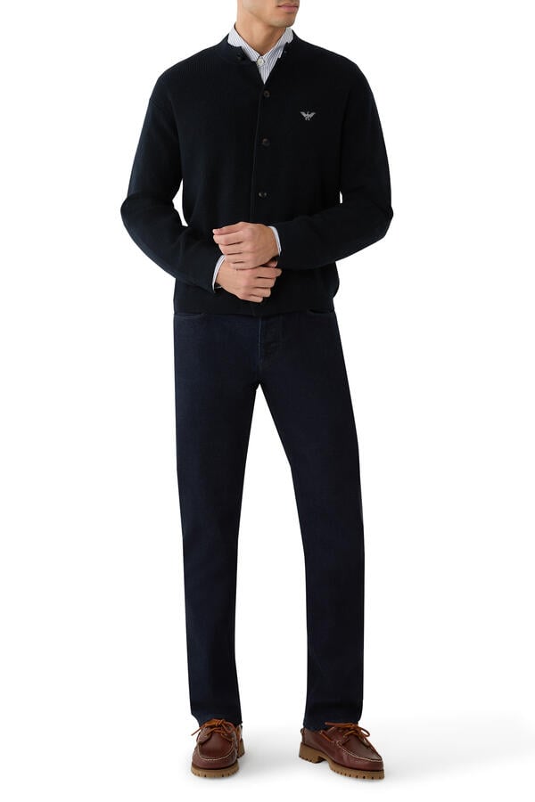 Hong Kong Capsule Half English Rib Cardigan