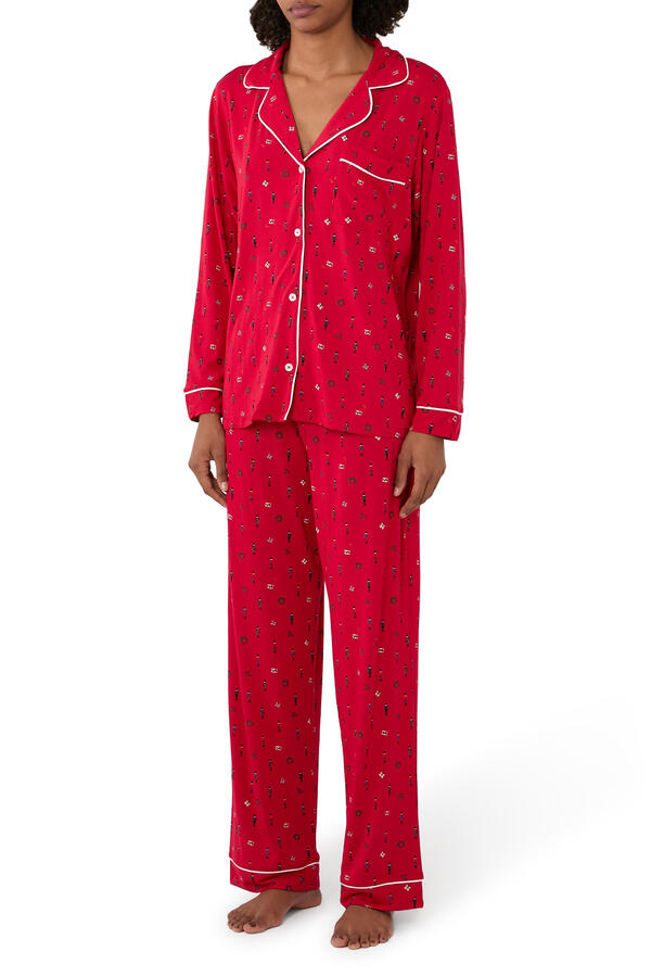 Gisele Printed TENCEL™ Modal Long Pajama Set