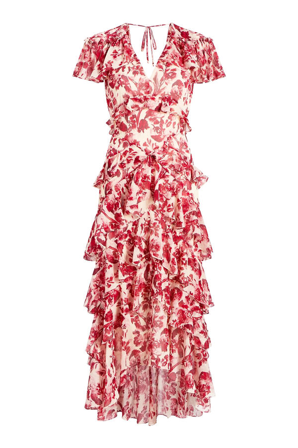 Floral Ribbons Tatum Dress