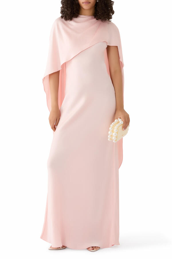 Izel Cape Gown