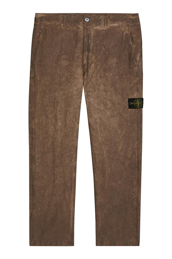 Logo Patch Chino Trousers