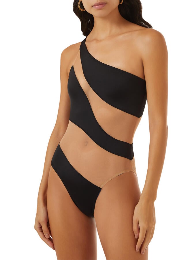 Snake Mesh Mio One-Piece
