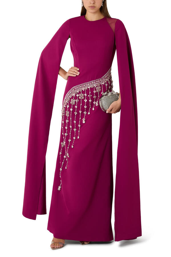  Jewel Cascade Gown