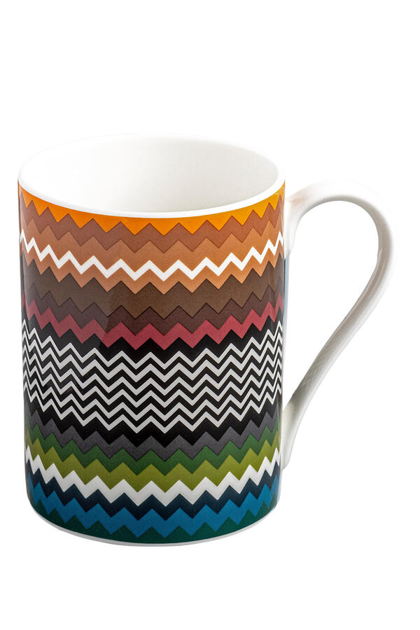 Zig Zag Foliage Luxury Box Mug