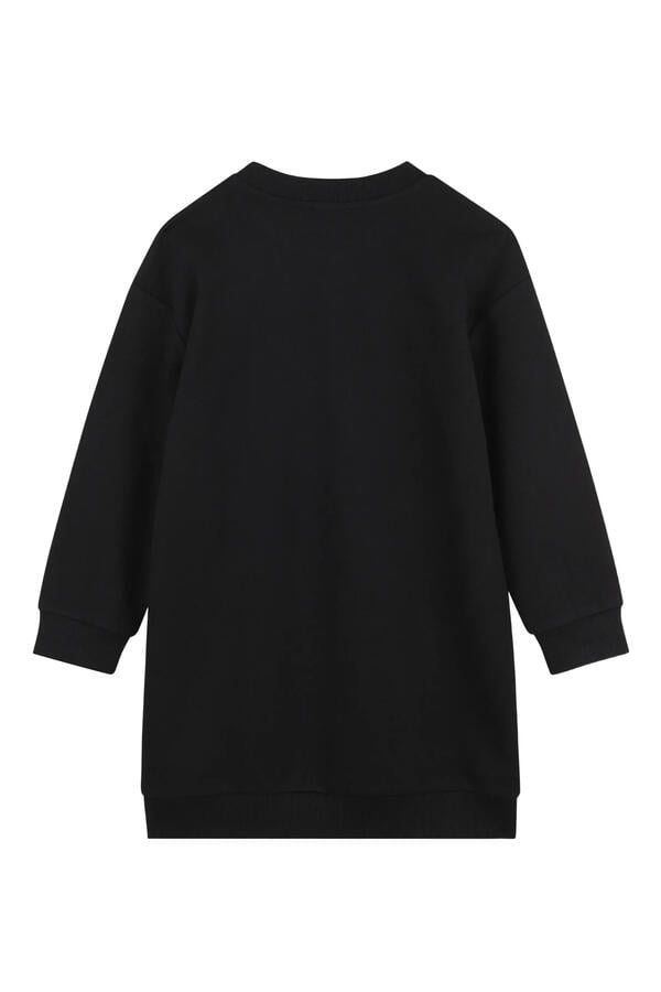 Kids Boke Flower Logo-Print Dress