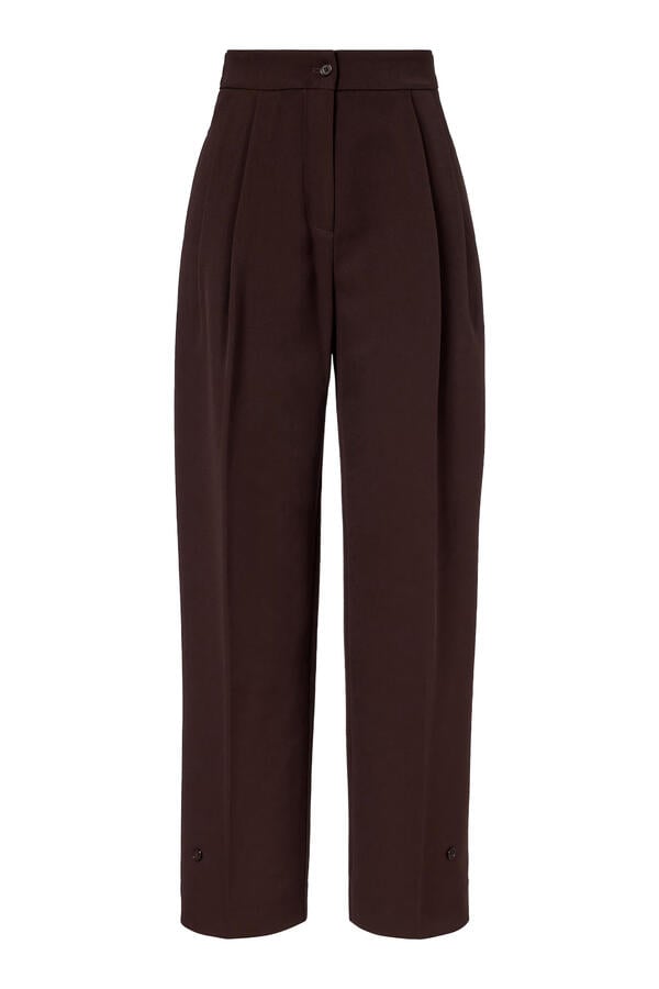 Doyer Pleated Trousers
