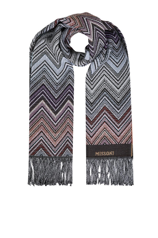 Zig Zag Fringe Scarf