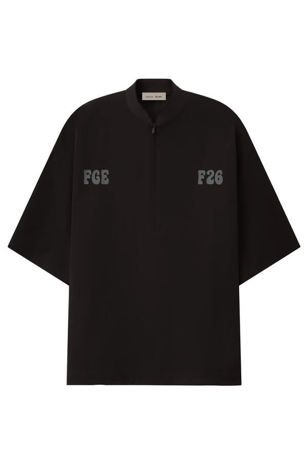 Half-Zip Baseball Shirt
