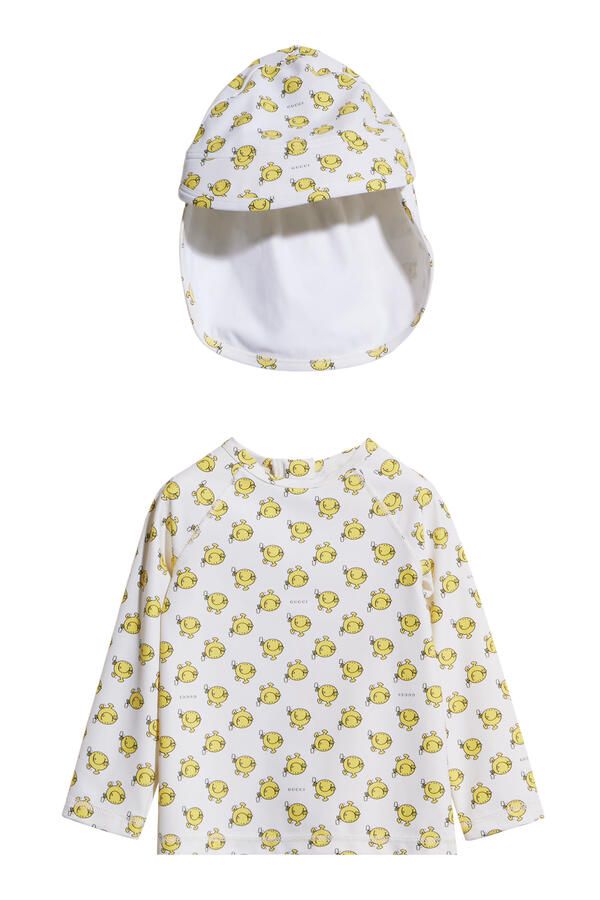 Kids Logo Character-Print Swim Set