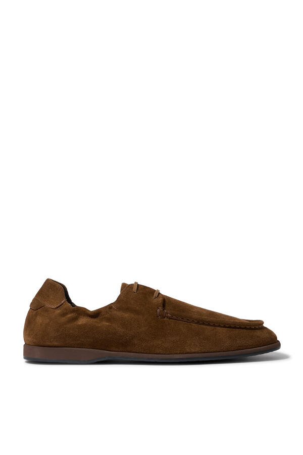 Leather Flex Derby Shoes