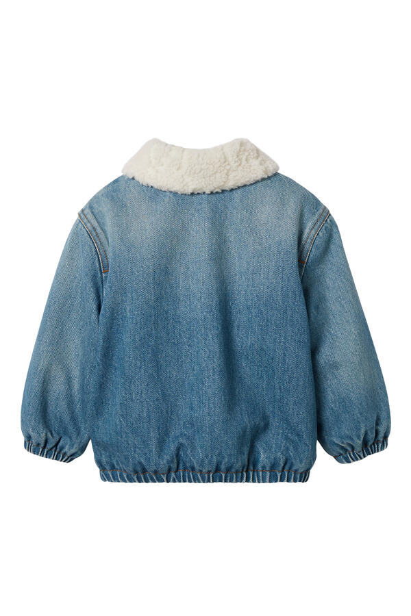 Kids Point Collar Bomber Jacket