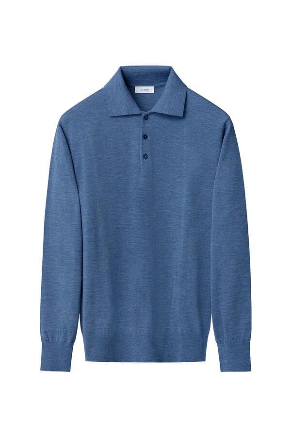 Fine Knit Polo Shirt