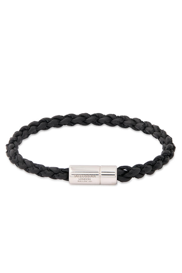 Big Pop Marine Pelle Bracelet, Sterling Silver & Leather