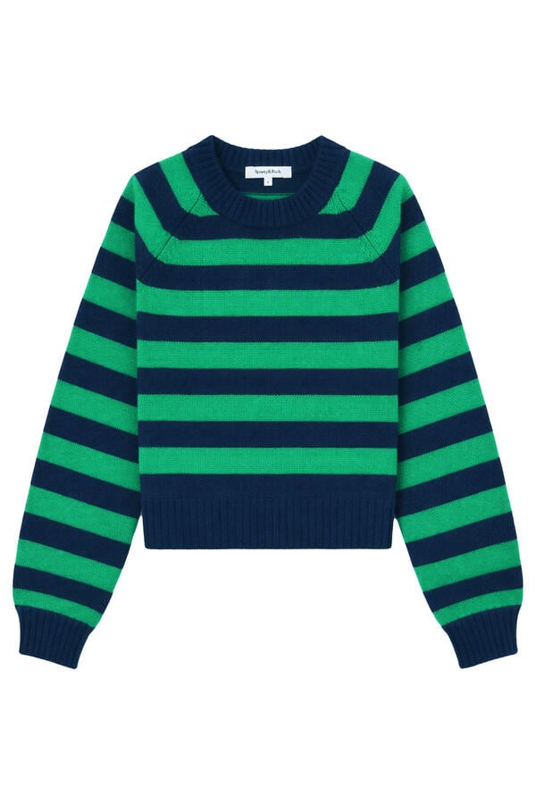 Julietta Striped Knitted Sweater 