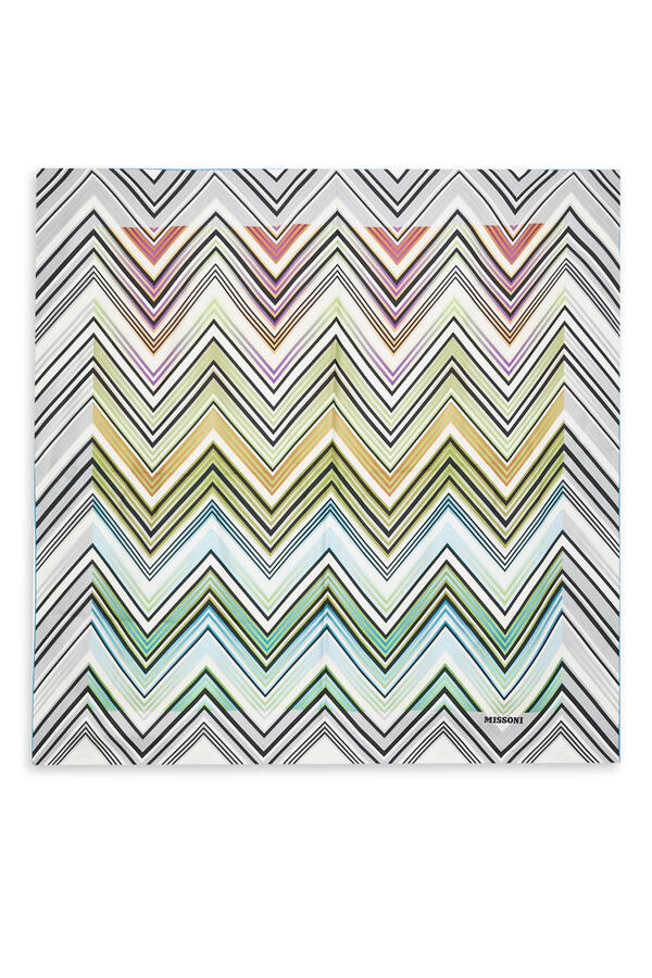 Zig Zag Silk Scarf