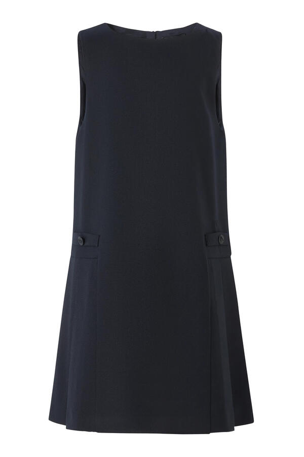 Kids Side Pleats A-Line Dress