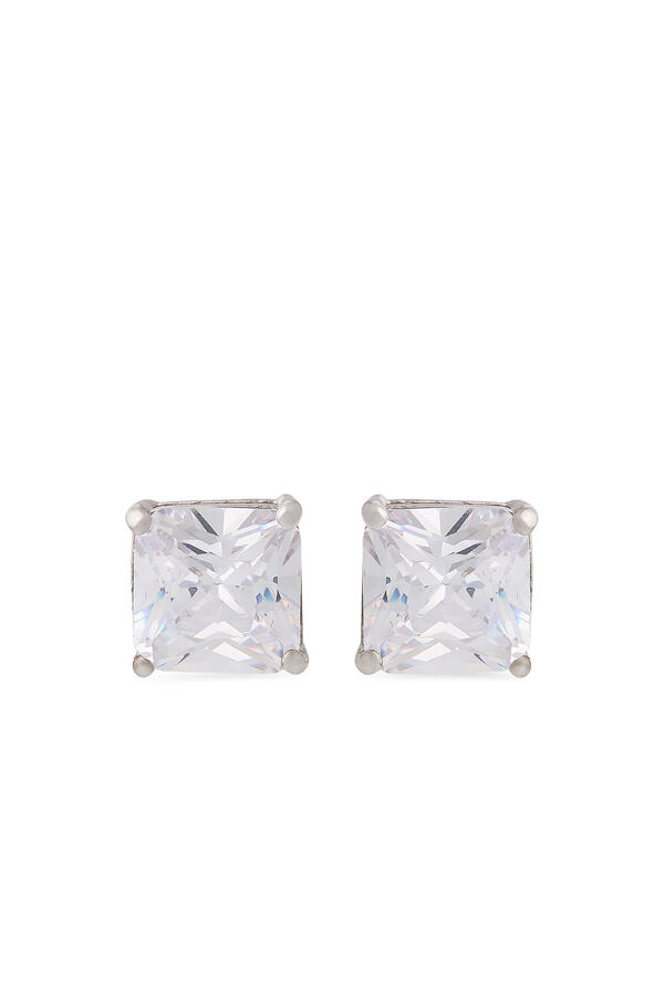 Princess 4-Prong Set Earrings