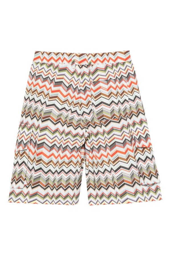 Kids Zigzag Pattern Shorts