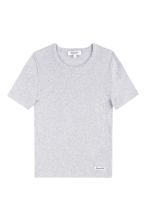 Signature Logo Ribbed Baby T-Shirt