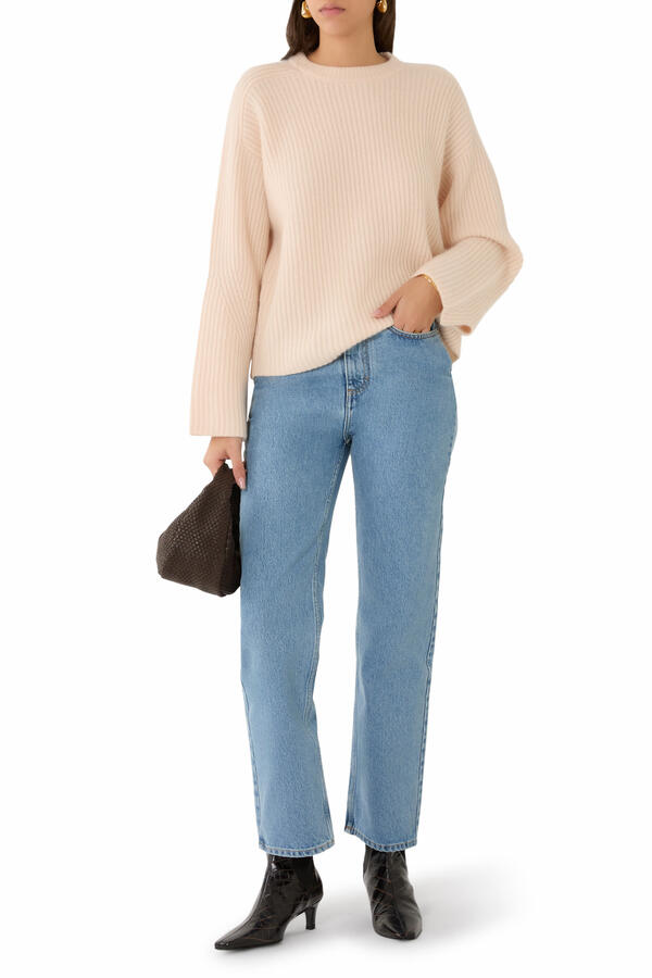 Axel LDS Ribbed Cashmere Sweater