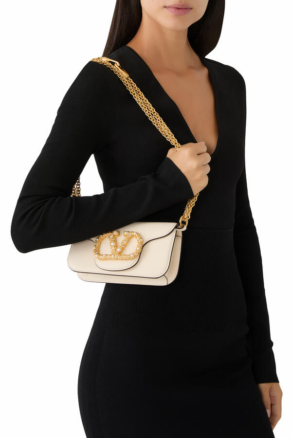Locò Jewel Logo Small Shoulder Bag