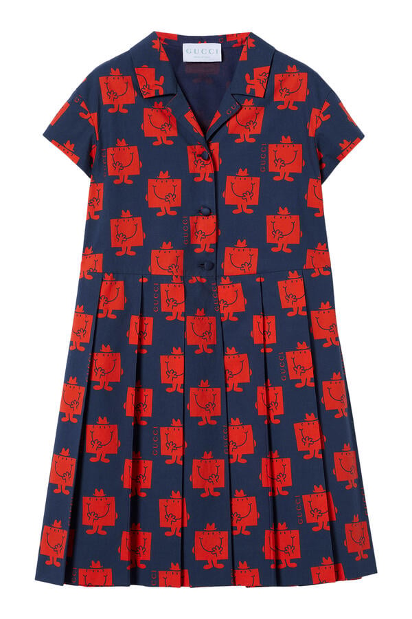 Kids Mr. Strong Shirt Dress