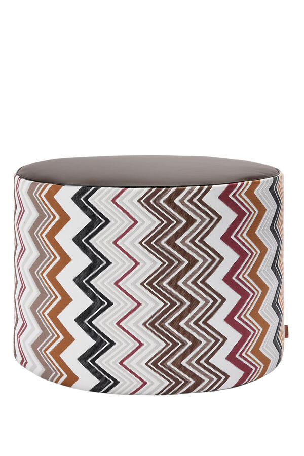 Pantelleria Ottomans Cylinder Pouf