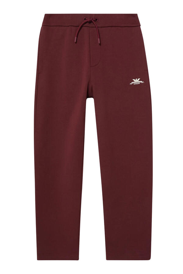 Kids EA Text Logo Drawstring Trousers