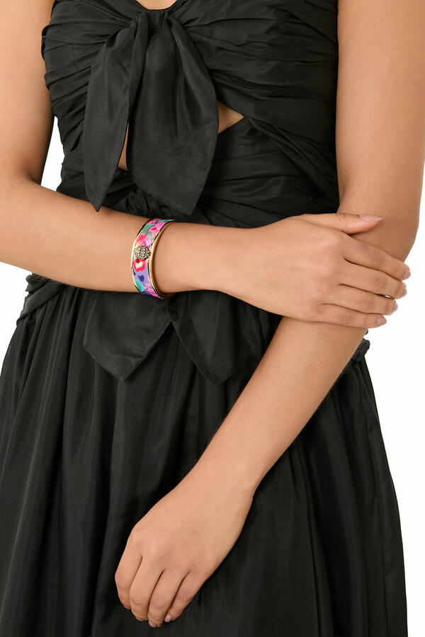 Printed Scarf Cuff