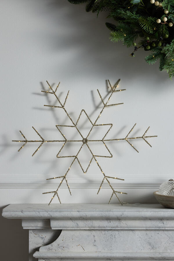 Light Up Snowflake Decoration