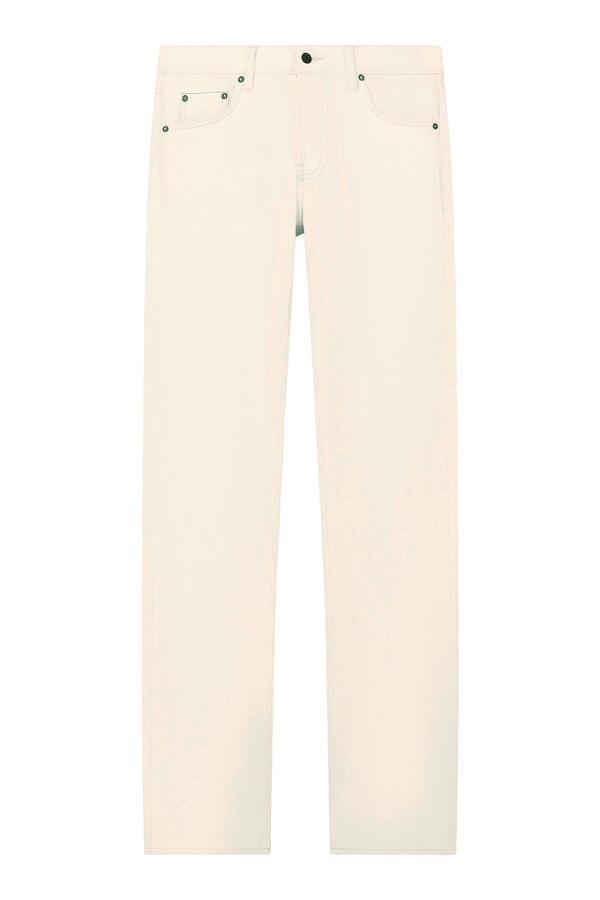 Logo Patch Five-Pocket Jeans