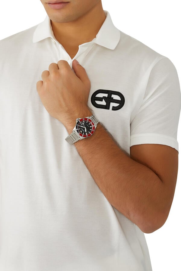 Chronograph 42mm Stainless Steel Watch