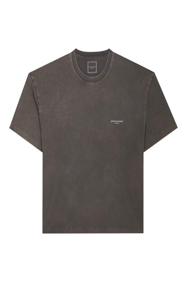 Dyed Brush Graphic T-Shirt