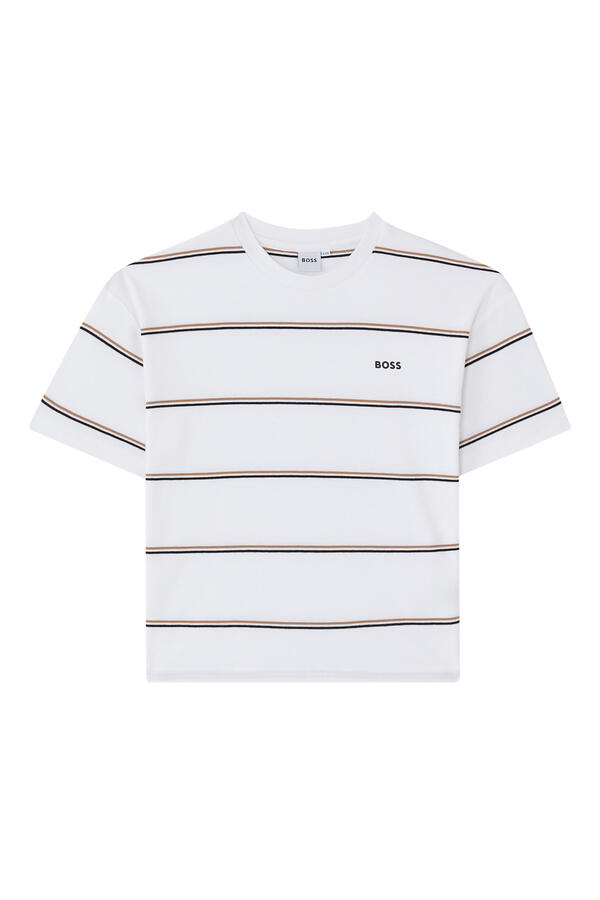 Kids Logo Horizontal-Stripe T-Shirt