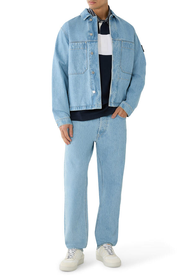 Logo Patch 5-Pocket Jeans